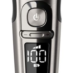 Máy Cạo Râu Philips Series 9000 Prestige SP9860/86 - Wet & Dry SmartClick Precision Trimmer với Lưỡi Dao NanoTech và Đầu Dò Đường Viền Chỉnh Xác