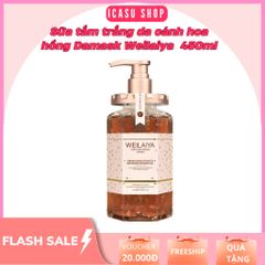 Sữa Tắm Trắng Da Cánh Hoa Hồng Damask Weilaiya 450ml - Chăm Sóc Da Dưỡng Ẩm, Nguyên Liệu Từ Bulgaria, Hương Nước Hoa Quyến Rũ