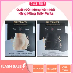 Quần Độn Mông Kèm Mút Nâng Mông Belly Pants - Thời Trang Nữ Nâng Mông Tự Nhiên, Thoáng Mát Và Gợi Cảm