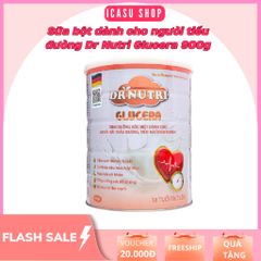 Sữa Bột Dr Nutri Glu.cera Cho Người Tiểu Đường - Ổn Định Đường Huyết, Ngăn Ngừa Biến Chứng, Hương Vị Ngon Miệng 900G