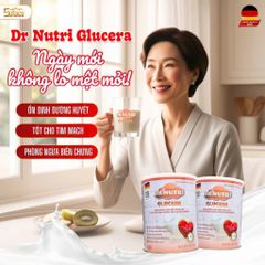 Sữa Bột Dr Nutri Glu.cera Cho Người Tiểu Đường - Ổn Định Đường Huyết, Ngăn Ngừa Biến Chứng, Hương Vị Ngon Miệng 900G