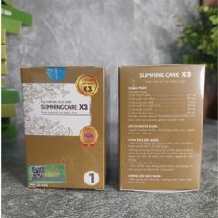Viên Thảo Mộc Giảm Cân Slimming Care X3 - Detox Từ Trái Cây & Rau Quả, Giảm Cân An Toàn, Không Cần Kiêng Ăn, Sản Phẩm Thiên Nhiên
