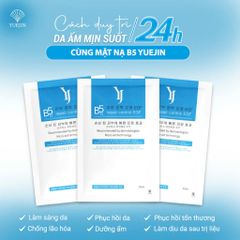 Mặt Nạ Yuejin B5 x2 Repair Control EGF 25ml - Cấp Ẩm, Phục Hồi Da, Giảm Kích Ứng, Chống Lão Hóa, Dưỡng Da Khỏe Mạnh