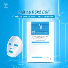 Mặt Nạ Yuejin B5 x2 Repair Control EGF 25ml - Cấp Ẩm, Phục Hồi Da, Giảm Kích Ứng, Chống Lão Hóa, Dưỡng Da Khỏe Mạnh