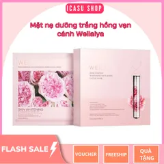 Mặt nạ trắng da từ hồng vạn cánh Weilaiya hộp 10 miếng [Cận date T7/2025]