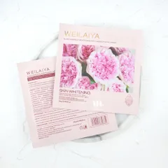 Mặt nạ trắng da từ hồng vạn cánh Weilaiya hộp 10 miếng [Cận date T7/2025]