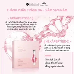 Mặt nạ trắng da từ hồng vạn cánh Weilaiya hộp 10 miếng [Cận date T7/2025]