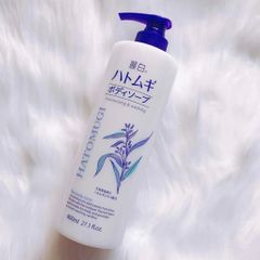 Sữa Tắm Hatomugi 800ml - Dưỡng Ẩm & Làm Sáng Da - Chăm Sóc Cơ Thể Nhập Khẩu Nhật Bản