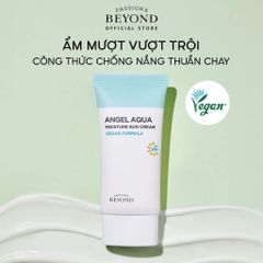 Kem Chống Nắng Dưỡng Ẩm Organic Beyond Angel Aqua Moisture Sun Cream SPF 50+ PA++++ - An Toàn Cho Mọi Loại Da, Chứng Nhận Thuần Chay