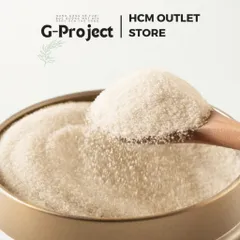 Bột Nano Gừng Tươi Bọc Đường Mía G Project 200gr - Giúp Tăng Cường Miễn Dịch, Chống Oxy Hóa, Thơm Ngon, An Toàn 100% Vegan