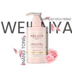 Kem Dưỡng Trắng Da Hoa Hồng Luxury Weilaiya 200ml - Chống Nắng SPF 30, Dưỡng ẩm, Làm Sáng Da Mỗi Ngày