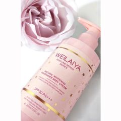 Kem Dưỡng Trắng Da Hoa Hồng Luxury Weilaiya 200ml - Chống Nắng SPF 30, Dưỡng ẩm, Làm Sáng Da Mỗi Ngày
