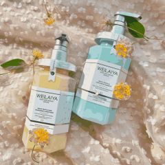 Bộ Dầu Gội Xả Phục Hồi Đa Tầng Nấm Truffle Weilaiya 450ml - Chăm Sóc Tóc Hư Tổn, Dưỡng ẩm Và Chống Oxy Hóa