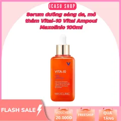 Tinh Chất Dưỡng Sáng Da Mờ Thâm Maxclinic Vita-10 Vital Ampoule 100ml - Dưỡng ẩm, làm sáng da, phục hồi sức sống cho mọi loại da