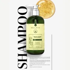 Bộ dầu gội xả gừng detox hỗ trợ mọc tóc Weilaiya Luxury