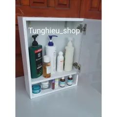 Tủ Đựng Mỹ Phẩm Treo Tường Sang Trọng A11 - Thiết Kế Tiện Lợi, Đã Lắp Sẵn Cho Phòng Ngủ, Phòng Tắm, Phòng Bếp