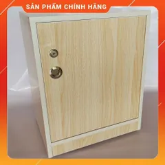Tủ Đựng Đồ Đa Năng Có Bánh Xe Khóa Gỗ Sồi - Tiện Lợi, Đã Lắp Sẵn, Dễ Di Chuyển, Chất Lượng Cao, Thiết Kế Hiện Đại