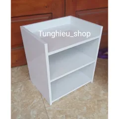 Tủ Đầu Giường 2 Ngăn Nhựa Cao Cấp Đã Lắp Sẵn - Tiện Lợi Để Đồ Dùng, Nội Thất Phòng Ngủ Gọn Gàng, Thẩm Mỹ A12