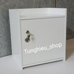 Táp đầu giường nhựa cao cấp 2 ngăn có khóa A08 - Thiết kế hiện đại, chống ẩm mốc, sẵn sàng sử dụng, hoàn hảo cho phòng ngủ.