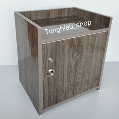 Táp đầu giường nhựa cao cấp 2 ngăn có khóa A08 - Thiết kế hiện đại, chống ẩm mốc, sẵn sàng sử dụng, hoàn hảo cho phòng ngủ.