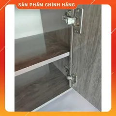 Tủ Đầu Giường 2 Ngăn Cánh Mở Gỗ Óc Chó - Đã Lắp Sẵn, An Toàn, Tiện Dụng Cho Phòng Ngủ, Chống Nước, Không Mối Mọt