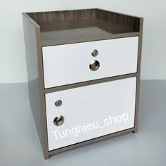 Tủ đầu giường lớn 2 khóa hiện đại 50x40x40 - Đã lắp sẵn, tiện lợi cho phòng ngủ, chất liệu cao cấp, dễ lau chùi, gọn gàng, tinh tế.