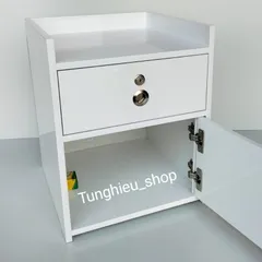 Tủ đầu giường lớn 2 khóa hiện đại 50x40x40 - Đã lắp sẵn, tiện lợi cho phòng ngủ, chất liệu cao cấp, dễ lau chùi, gọn gàng, tinh tế.