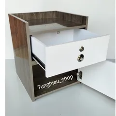 Tủ đầu giường lớn 2 khóa hiện đại 50x40x40 - Đã lắp sẵn, tiện lợi cho phòng ngủ, chất liệu cao cấp, dễ lau chùi, gọn gàng, tinh tế.