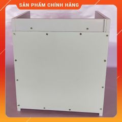 Tủ Đầu Giường Nhựa Cao Cấp 2 Ngăn Kéo Có Khóa Màu Trắng - Sản Phẩm Đã Lắp Sẵn, Tiện Ích Cho Không Gian Sống