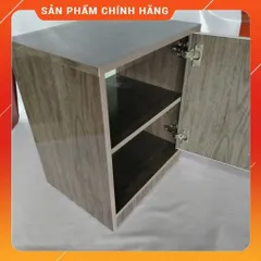Tủ Đựng Đồ Đa Năng Có Bánh Xe Màu Gỗ Óc Chó - Tiện Lợi, Dễ Dàng Di Chuyển, Hàng Đã Lắp Sẵn, Đồ Nội Thất Cao Cấp