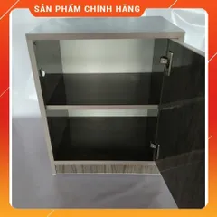 Tủ Đựng Đồ Đa Năng Có Bánh Xe Màu Gỗ Óc Chó - Tiện Lợi, Dễ Dàng Di Chuyển, Hàng Đã Lắp Sẵn, Đồ Nội Thất Cao Cấp