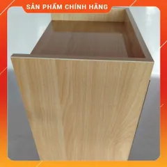 Tủ Đầu Giường 2 Ngăn Cánh Mở Gỗ Sồi Cao Cấp - Đã Lắp Sẵn, An Toàn, Dễ Lau Chùi, Thiết Kế Hiện Đại Cho Phòng Ngủ Gọn Gàng