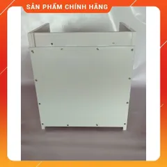 Tủ Đầu Giường Cao Cấp 1 Ngăn Kéo Có Khóa - Nhựa Bóng Mịn Màu Trắng Đã Lắp Sẵn, Tiện Lợi Cho Phòng Ngủ