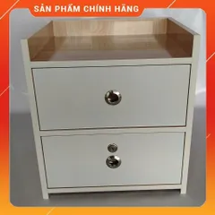 Tủ Đầu Giường 2 Ngăn Kéo Cao Cấp Gỗ Sồi - Hàng Loại 1 Đã Lắp Sẵn, Tiện Lợi và Sang Trọng Cho Phòng Ngủ