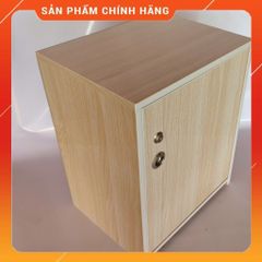 Tủ Đựng Đồ 3 Ngăn Cánh Mở Màu Gỗ Sồi - Đã Lắp Sẵn, Chất Liệu Nhựa Cao Cấp, Tiện Lợi và Sang Trọng cho Không Gian Sống