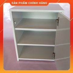 Tủ đựng đồ đa năng 3 ngăn cánh mở màu trắng [ ĐÃ LẮP SẴN ] Hàng loại 1