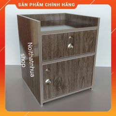 Tủ Đầu Giường Cao Cấp Gỗ Óc Chó - Thiết Kế Hiện Đại, Đã Lắp Sẵn, Phù Hợp Với Mọi Không Gian Nội Thất