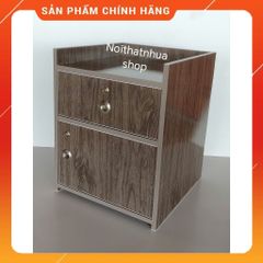 Tủ Đầu Giường Cao Cấp Gỗ Óc Chó - Thiết Kế Hiện Đại, Đã Lắp Sẵn, Phù Hợp Với Mọi Không Gian Nội Thất