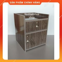 Tủ Đầu Giường Cao Cấp Gỗ Óc Chó - Thiết Kế Hiện Đại, Đã Lắp Sẵn, Phù Hợp Với Mọi Không Gian Nội Thất