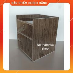 Tủ Đầu Giường Cao Cấp Gỗ Óc Chó - Thiết Kế Hiện Đại, Đã Lắp Sẵn, Phù Hợp Với Mọi Không Gian Nội Thất