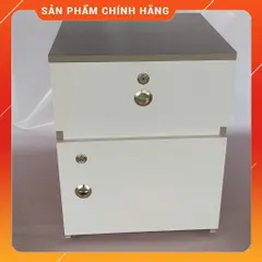 Tủ Đầu Giường Gỗ Óc Chó Lớn Đã Lắp Sẵn - Tiện Lợi, Chống Nước, Đồ Nội Thất Gọn Gàng, Phong Cách Hiện Đại