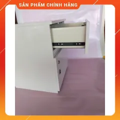 Tủ Đầu Giường Cỡ Lớn Màu Trắng 50x40x40 - Đã Lắp Sẵn, Nhựa Cao Cấp, Thiết Kế Hiện Đại, Tiện Lợi Cho Phòng Ngủ