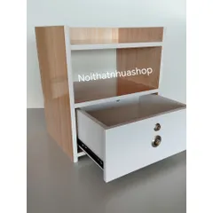 Tủ Đầu Giường Gỗ Sồi Có Ngăn Kéo - Thiết Kế Hiện Đại, Sang Trọng, Sẵn Lắp Ráp, Thích Hợp Trang Trí Phòng Ngủ