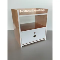 Tủ Đầu Giường Gỗ Sồi Có Ngăn Kéo - Thiết Kế Hiện Đại, Sang Trọng, Sẵn Lắp Ráp, Thích Hợp Trang Trí Phòng Ngủ