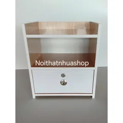 Tủ Đầu Giường Gỗ Sồi Có Ngăn Kéo - Thiết Kế Hiện Đại, Sang Trọng, Sẵn Lắp Ráp, Thích Hợp Trang Trí Phòng Ngủ