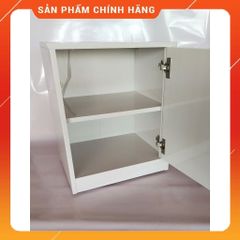 Tủ đựng đồ đa năng có bánh xe ( không lộ bánh xe ) màu trắng [ ĐÃ LẮP SẴN ] Hàng loại 1