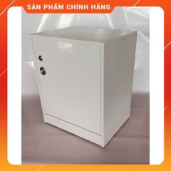 Tủ đựng đồ đa năng có bánh xe ( không lộ bánh xe ) màu trắng [ ĐÃ LẮP SẴN ] Hàng loại 1