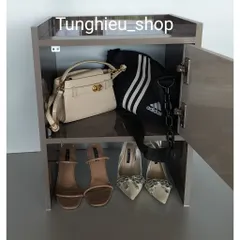 Tủ Đựng Đồ Đa Năng Chân Cao Cánh Mở A05 - Nội Thất Cao Cấp, Dễ Dàng Vệ Sinh, Thiết Kế Thông Minh, Gọn Gàng Tiện Lợi