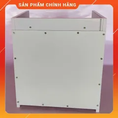 Tủ Đầu Giường 2 Ngăn Màu Trắng - Hàng Đã Lắp Sẵn, Chất Liệu Nhựa Nội Thất Cao Cấp, Bóng Mịn, Khóa An Toàn