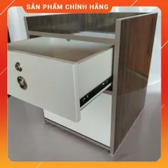 Tủ Đầu Giường Gỗ Óc Chó Cỡ Lớn 50x40x40 - Đã Lắp Sẵn, Kiểu Dáng Tiện Lợi Và Sang Trọng cho Phòng Ngủ